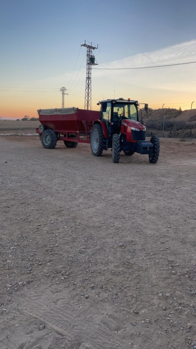 Producción Agrícola maquinaria venta de ajo y cebolla